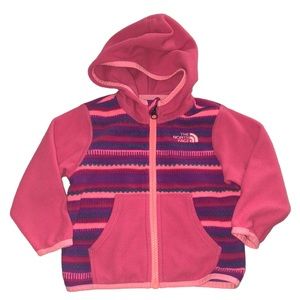 The North Face Infant Hooded Fleece Zip Jacket